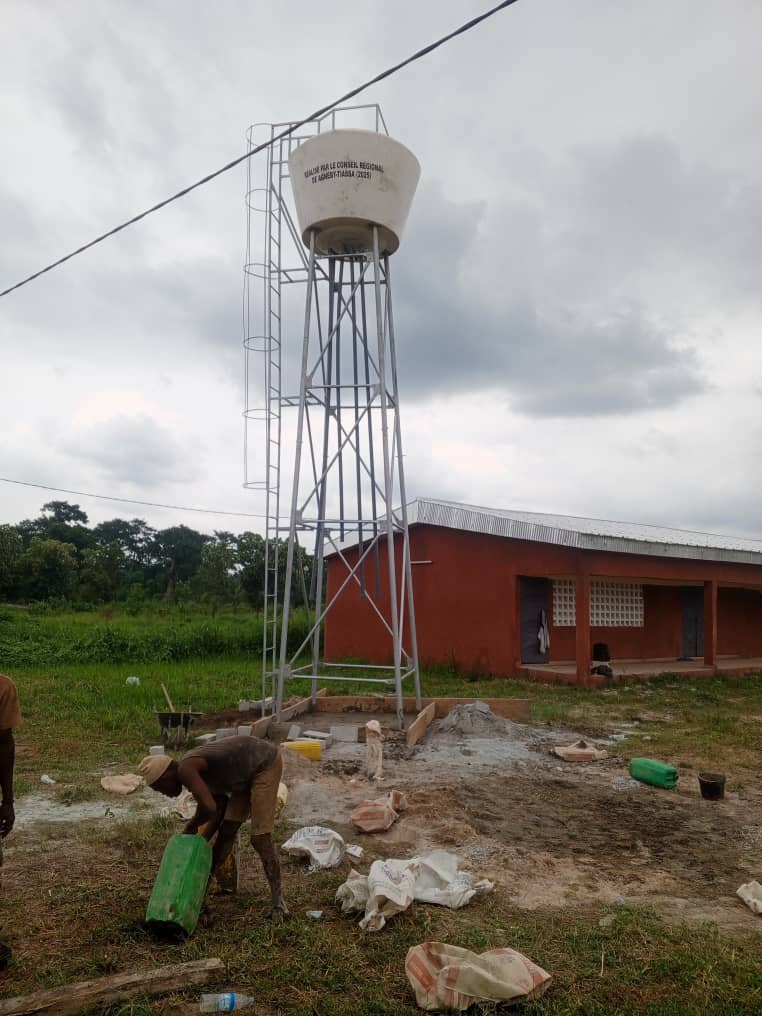 Château d'eau réalisé par FEPE